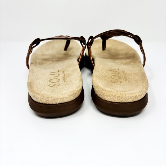 SOUL NATURALIZER JaniceToffee Cutout Slip On Thong Comfort Sandals - Picture 4 of 6